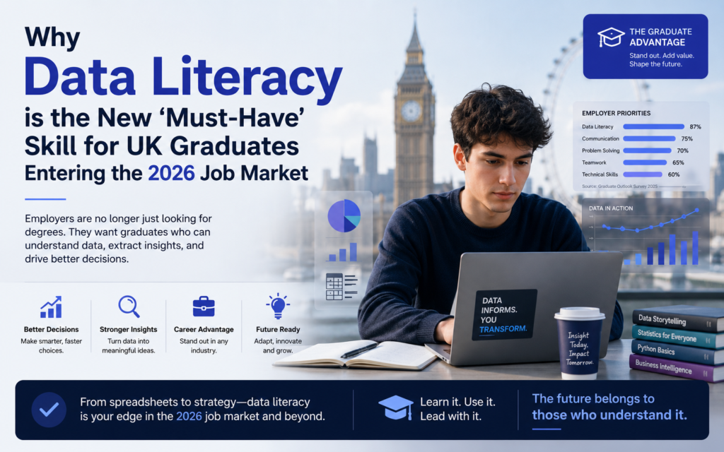 Why Data Literacy is the New ‘Must-Have’ Skill for UK Graduates Entering the 2026 Job Market